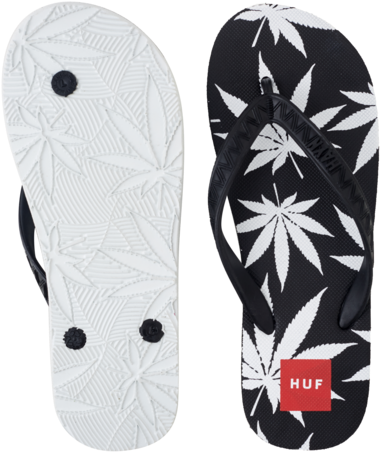 Hayn Huf Collaboration Slippers Plant Life - Hayn Huf (480x480), Png Download