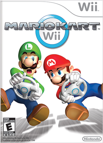 Mario Kart Wii Box Art - Mario Kart Wii Case (640x480), Png Download