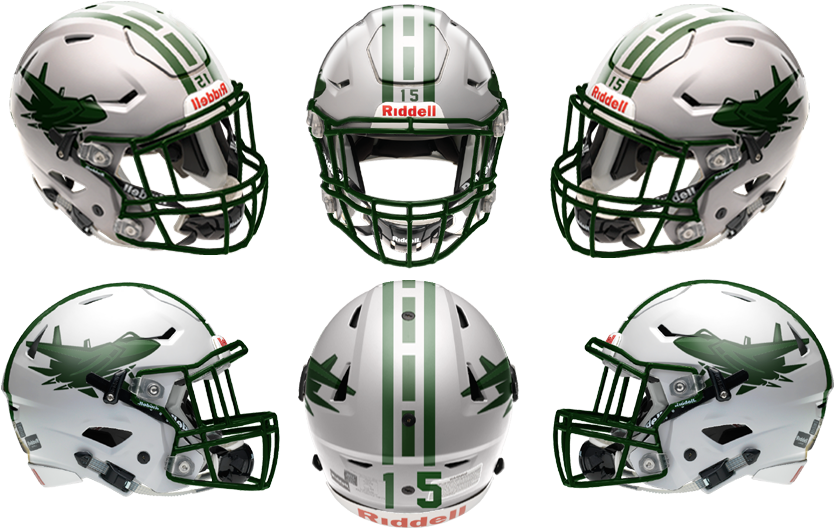 Http - //content - Invisioncic - Com/r224567/monthly - Charlotte 49ers Football Helmet (858x555), Png Download