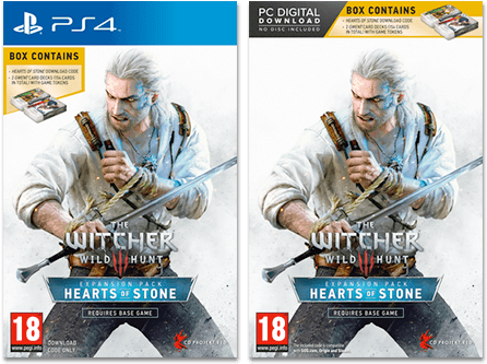 The Witcher 3 Wild Hunt - Witcher 3 Hearts Of Stone Ps4 (475x375), Png Download