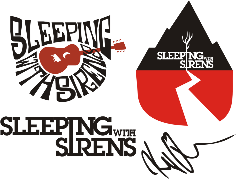 Sleeping With Sirens By Fachrezy On Deviantart - Sleeping With Sirens Logo T Shirt (1017x786), Png Download