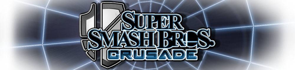 Logo Super Smash Bros Crusade (1000x240), Png Download