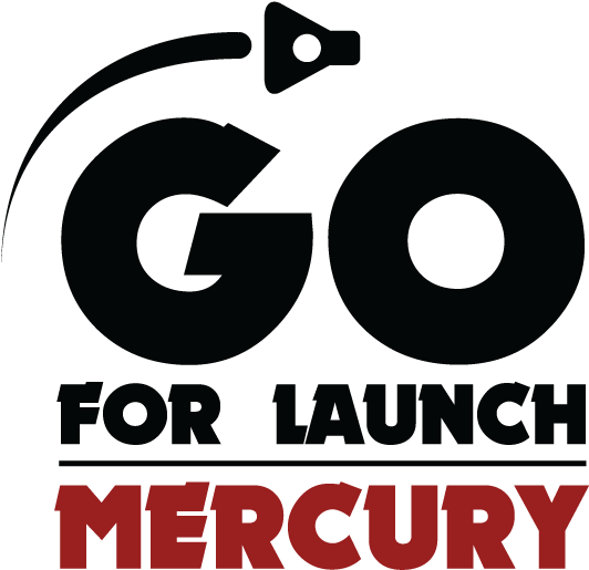 Logo-black - Go For Launch: Mercury (595x623), Png Download