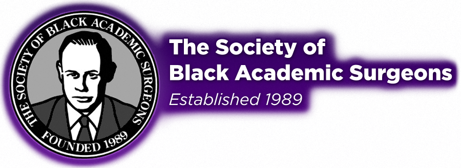 The Society Of Black Academic Surgeons, Founded 1989 - Society Of Black Academic Surgeons (900x328), Png Download