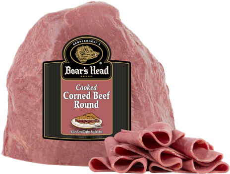 Corned Beef - Boars Head Bacon, Fully Cooked - 2.29 Oz (500x392), Png Download