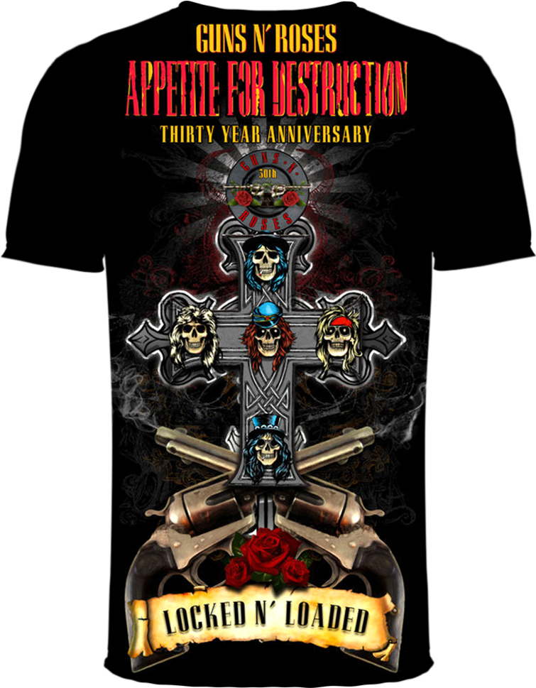 Appetite For Destruction (1987) / Vinyl Record [vinyl-lp] (1045x1044), Png Download