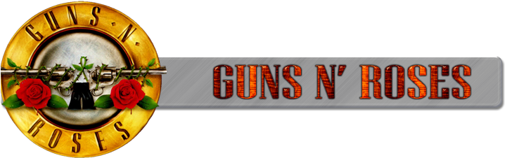 Axl Rose - Guns N Roses Logo .png (720x250), Png Download
