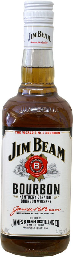 Jim Beam White - Jim Beam Transparent (681x1024), Png Download