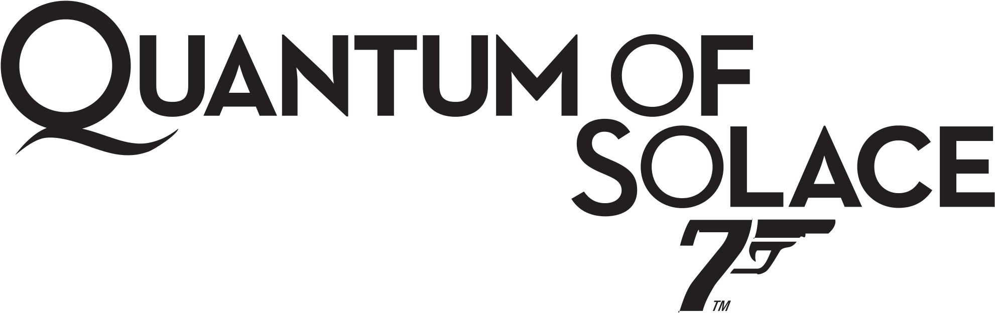 Open - James Bond Quantum Of Solace Logo (2000x638), Png Download