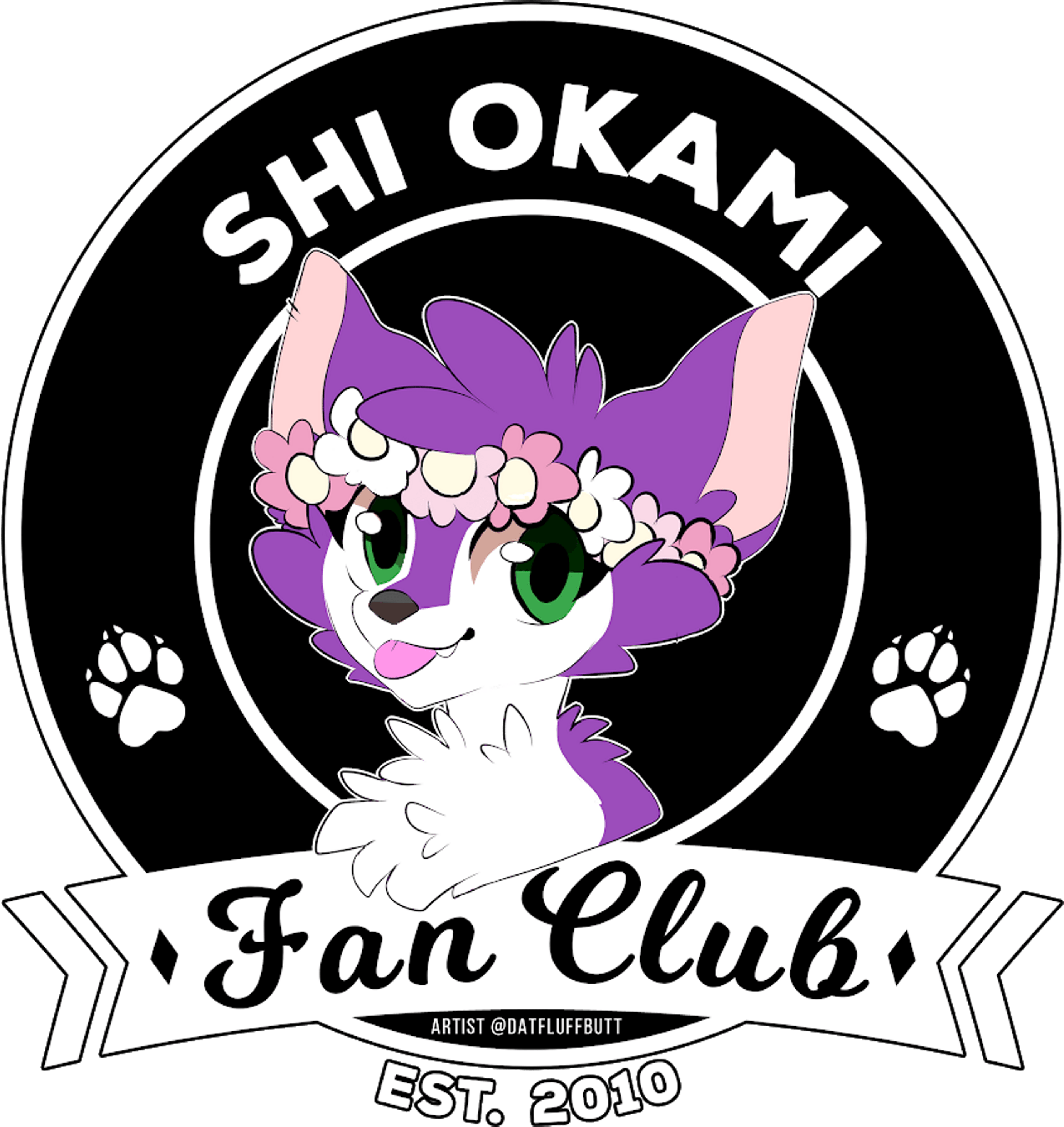 Shi Okami Fan Club - Furry Fan Club (3000x3000), Png Download