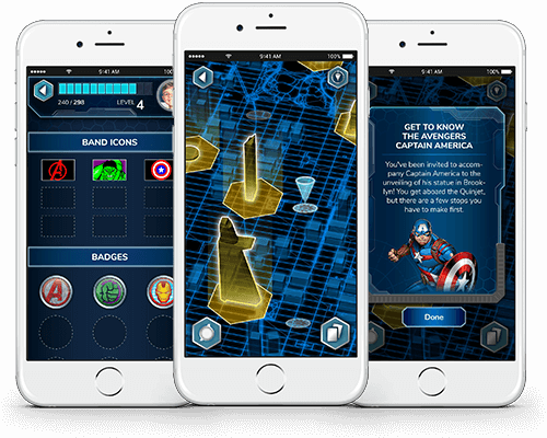 Ultron's Revenge - Garmin Vivofit Jr 2 App (500x400), Png Download