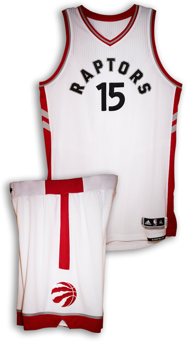 New Toronto Raptors Uniforms - Toronto Raptors Home Jersey 2016 (654x1155), Png Download