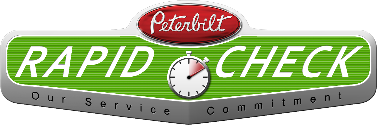 Called Rapid Check, The New Program Provides Customers - Peterbilt 3d Logo Ipod Touch 6 3d Case Full Warp (1900x587), Png Download