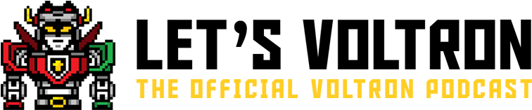 The Official Voltron Podcast Lv Logowide - Let's Voltron Podcast Logo (790x176), Png Download