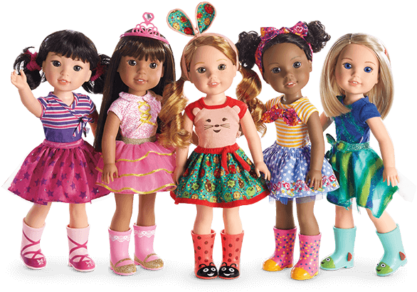 American Girl Introduces New Dolls That Celebrate Inclusiveness - American Girl Dolls At Kohls (641x489), Png Download