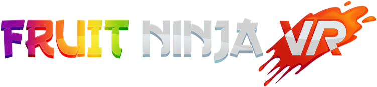 Fruit Ninja Vr - Fruit Ninja Vr Png (850x199), Png Download
