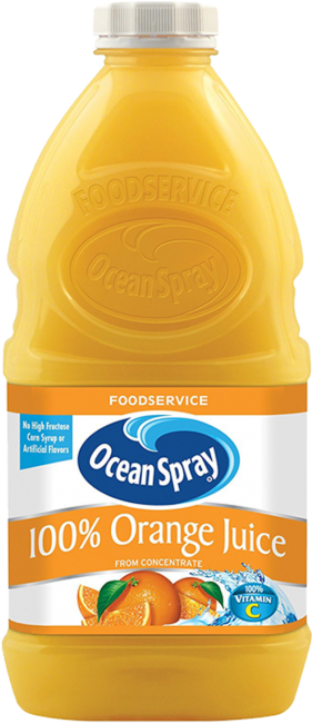 Ocean Spray Orange Juice (650x650), Png Download