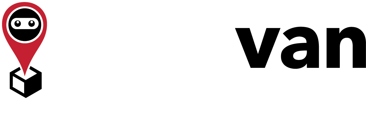 Ninja Van Logo (1258x443), Png Download
