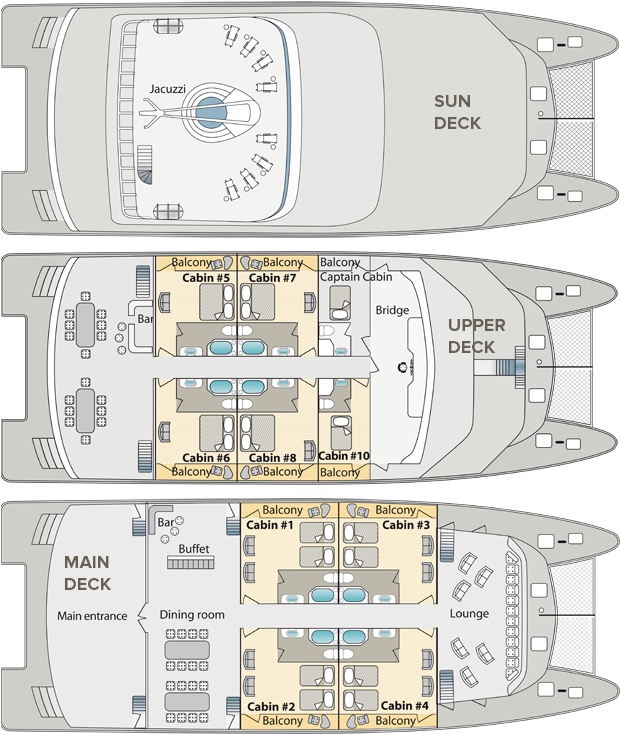 Ocean Spray Deck Plan - Mobile Phone (619x766), Png Download