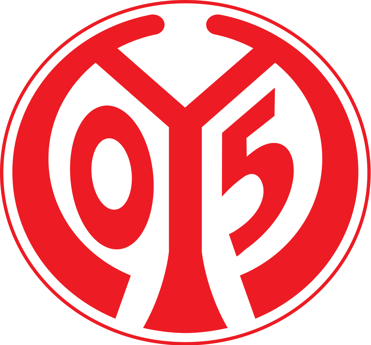 1 Fsv Mainz 05 (1200x1116), Png Download