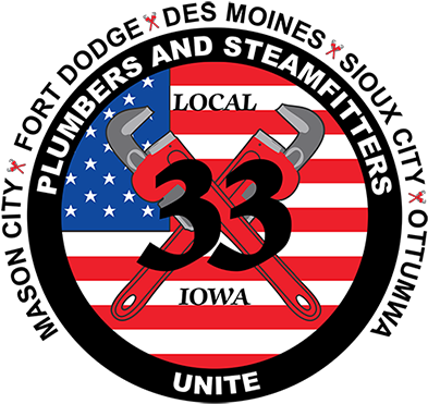 Plumbers And Steamfitters Local 33 (400x372), Png Download