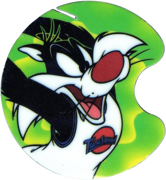 Danone Space Jam 11-sylvester - Sylvester Space Jam (575x575), Png Download
