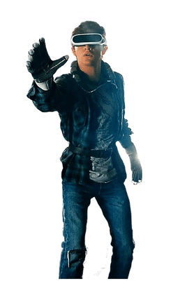Ready Player One Lead Actor (400x400), Png Download