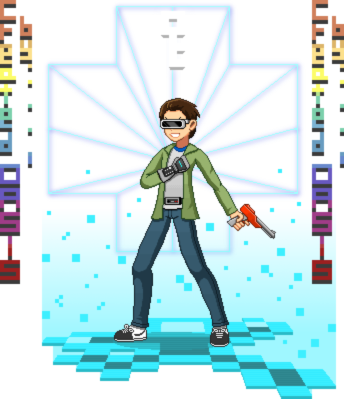 60 Ready Player One - Wade Watts Sprites (688x798), Png Download