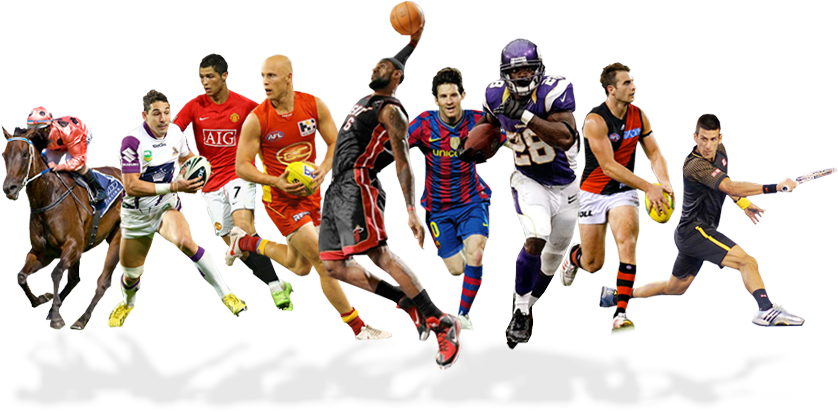 People Sport Png Clipart - All Types Of Sport (838x412), Png Download