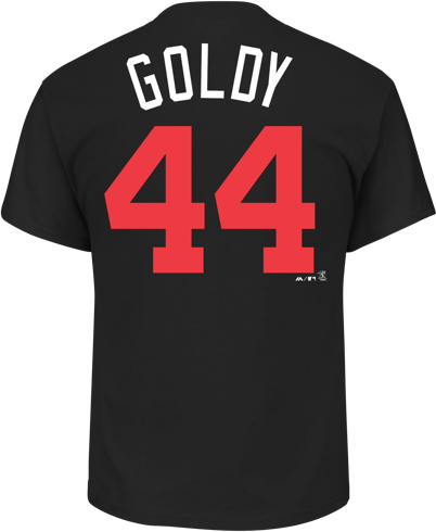 Mlb Arizona Diamondbacks Paul Goldschmidt "goldy" Majestic - Paul Goldschmidt (402x490), Png Download