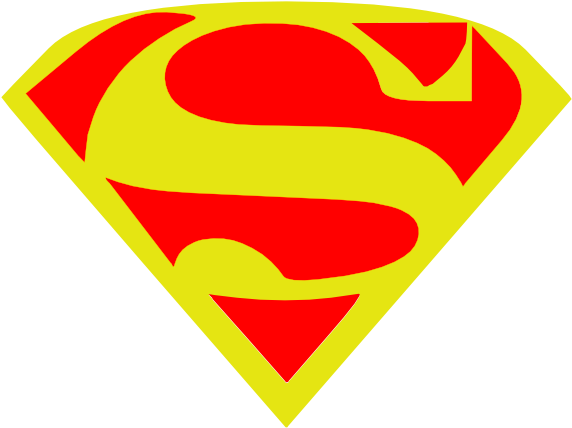 Superman Clip Art Pictures - Super Man Logo (600x454), Png Download