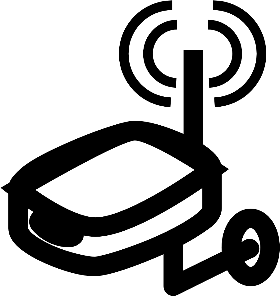 Camera Black And White - Video Camera Clip Art (999x999), Png Download