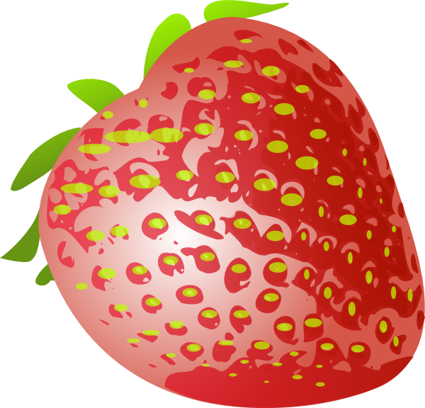 How To Set Use Strawberry 3d Clipart - 3d Png Strawberry 3d (600x576), Png Download
