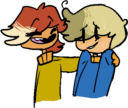 Frend - Cartoon (449x372), Png Download