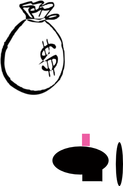 Bla Money Bag Clip Art - O Banqueiro Anarquista [book] (396x597), Png Download