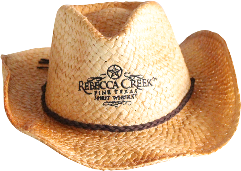 Free Download Cowboy Hat Clipart Cowboy Hat Straw Hat - Rebecca Creek Whiskey (1000x732), Png Download