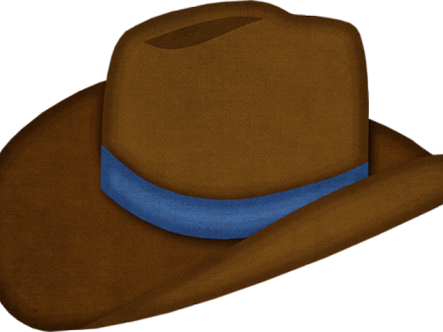Cowboy Hat Clipart Western Birthday - Topo De Bolo Vaqueiro Para Imprimir (640x480), Png Download