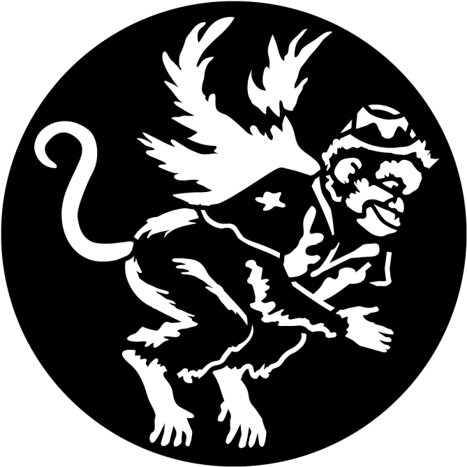 Flying Monkey (800x800), Png Download