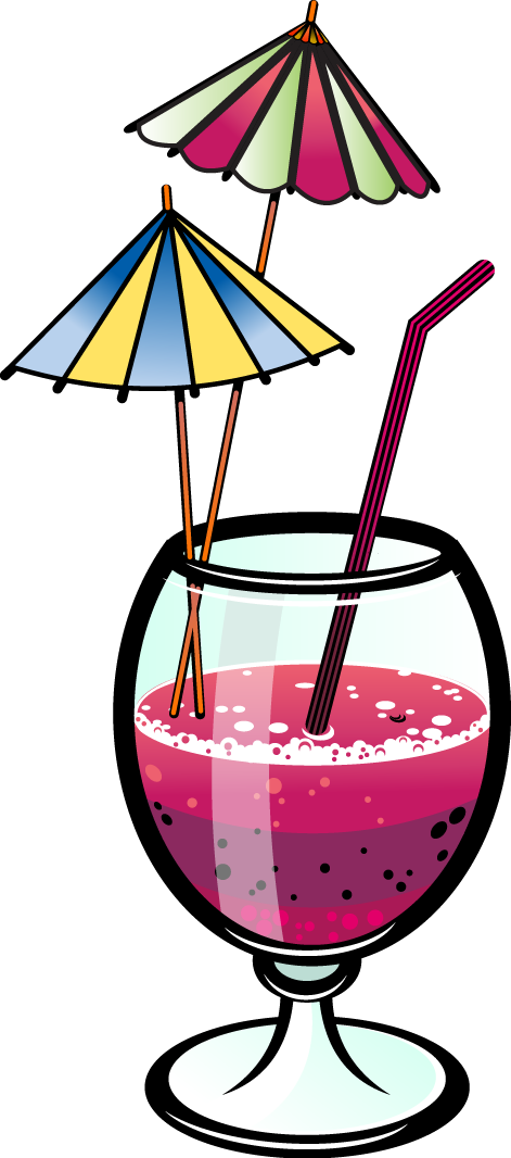 Cocktail Party Clip Art - Party Drinks Clip Art (471x1066), Png Download