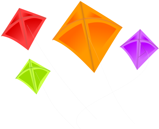 Makar Sankranti Kites Png (800x600), Png Download