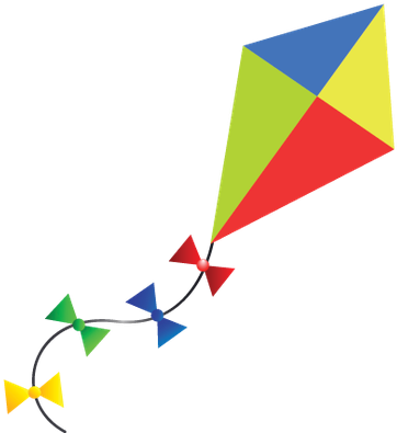 Kites Clip Art Png (437x399), Png Download