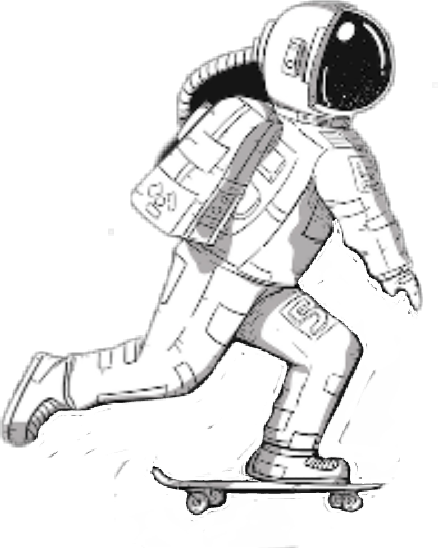 Picture Download Artistic Drawing Skateboard - Skateboarding (438x548), Png Download