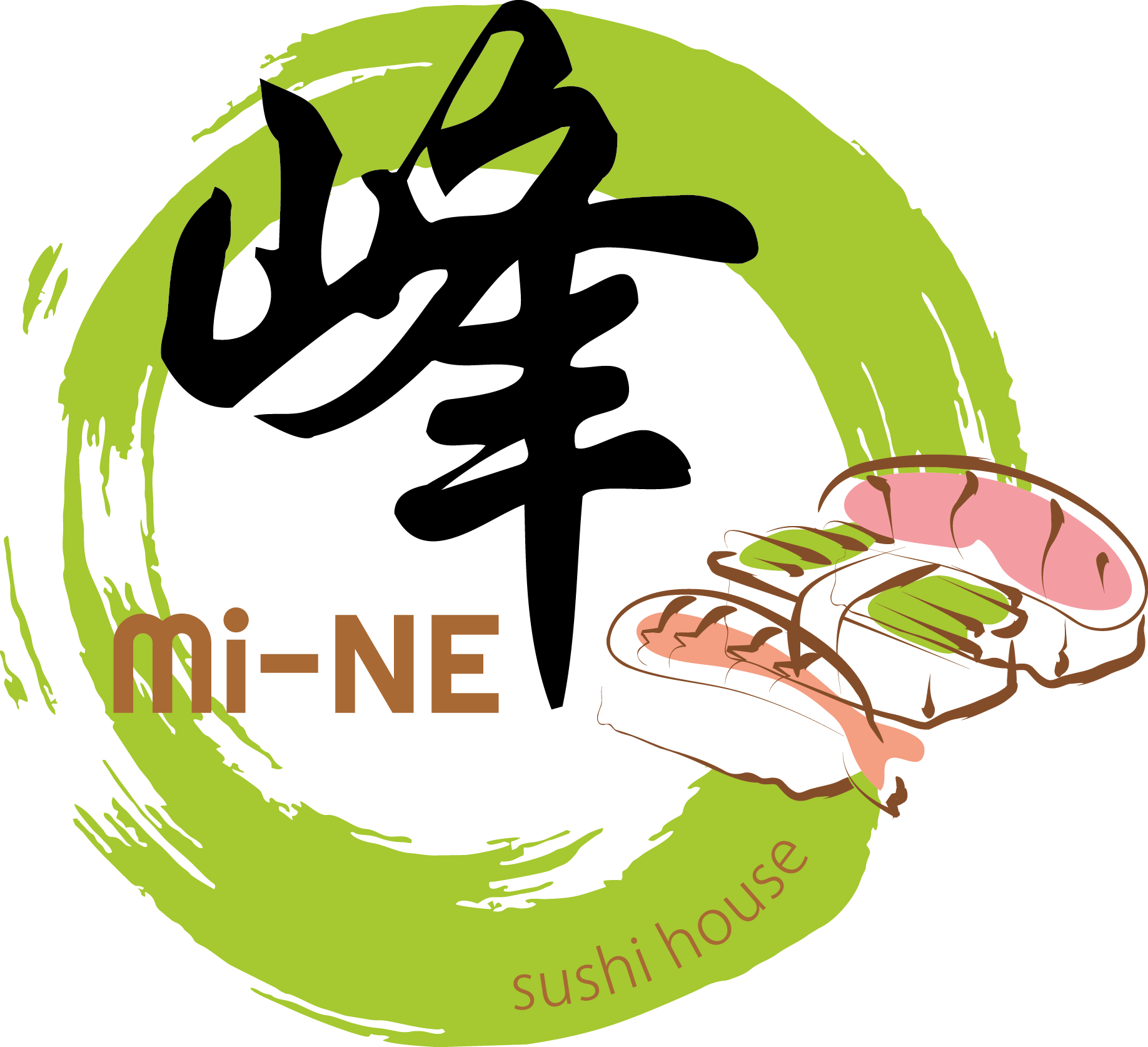 Mi-ne Sushi Kelowna - Kelowna (1836x1674), Png Download
