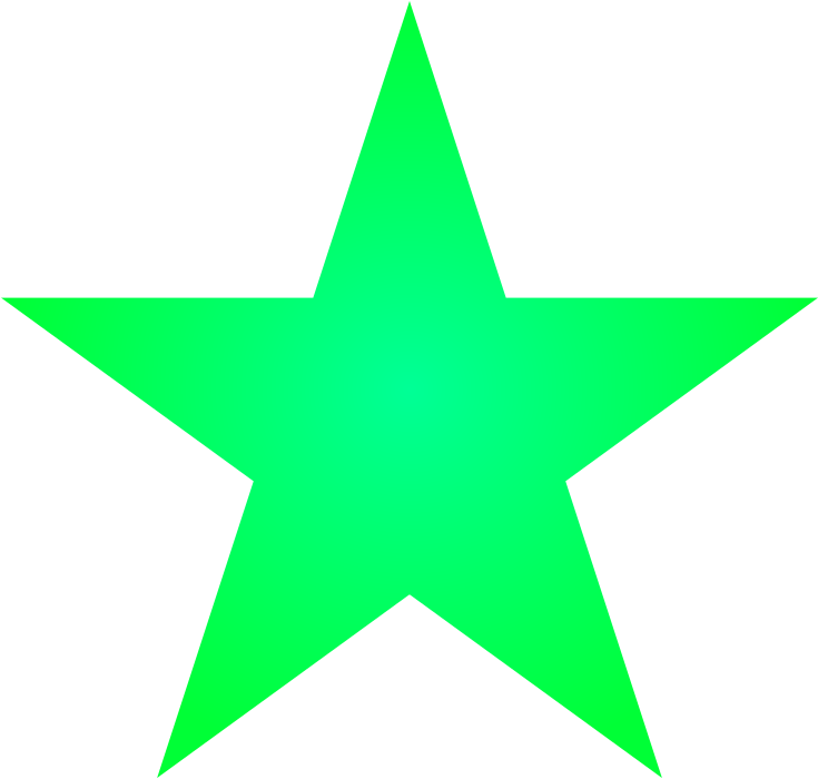 File - Green Star - Svg - Star Svg Free (768x768), Png Download