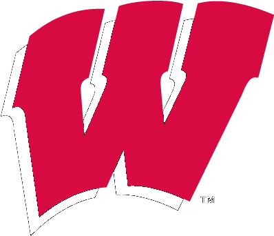 Wisconsin Badgers (416x358), Png Download