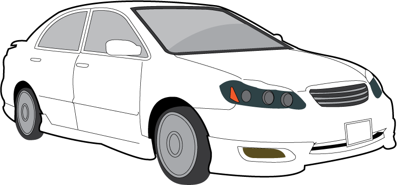 28 Collection Of White Car Clipart - White Car Clipart Png (781x364), Png Download