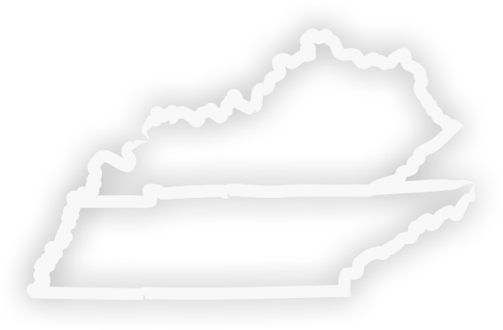Keeping Kentucky & Tennessee Forests Healthy - Ky And Tn Outline (568x372), Png Download