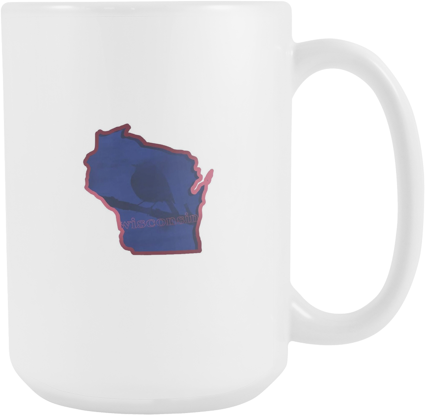 Love Winconsin State Map Outline Souvenir 15oz Mug - Wkce Success Strategies Science: Wkce Test Review [book] (1024x1024), Png Download