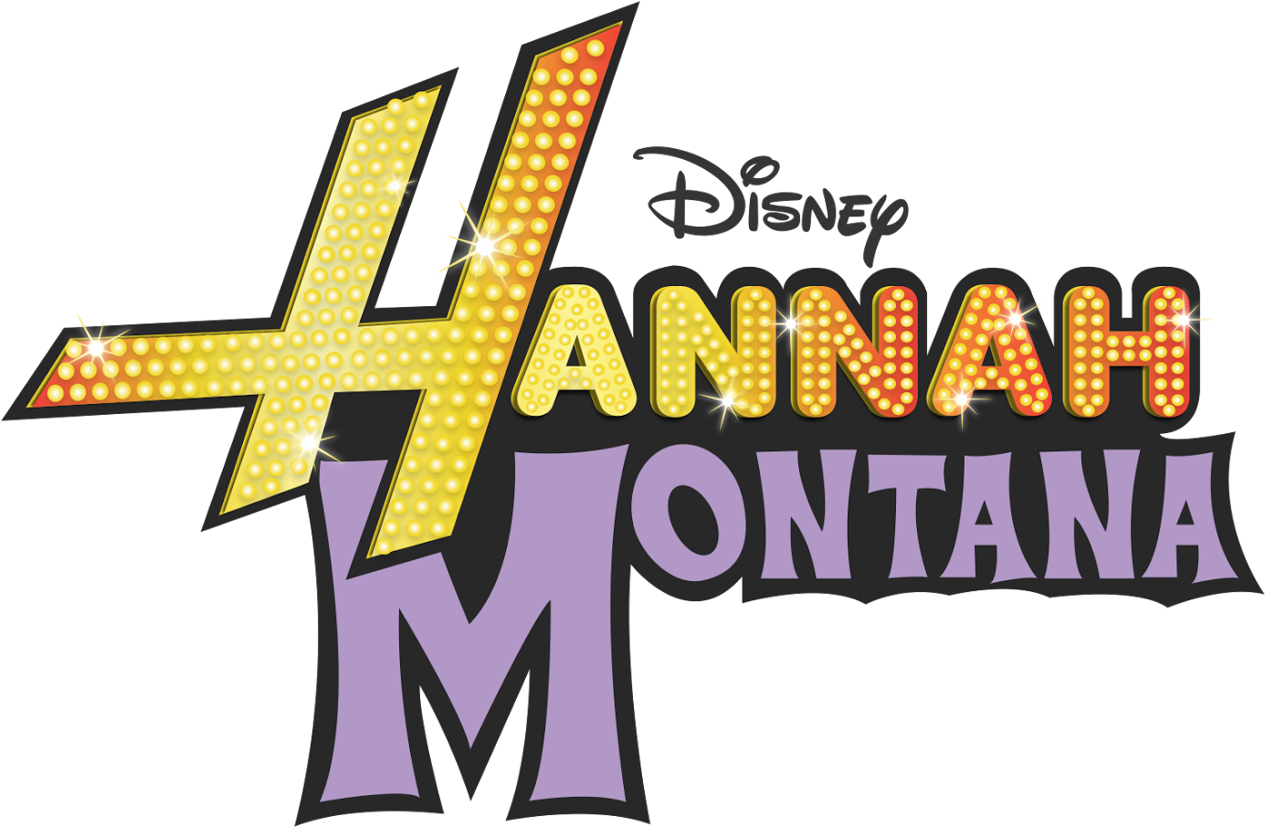Disney Hannah Montana Logo Vector - Hannah Montana Logo (1600x1136), Png Download