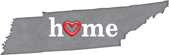 Click And Drag To Re-position The Image, If Desired - Tennessee State Map Text Of Home Ornament (round) (600x205), Png Download